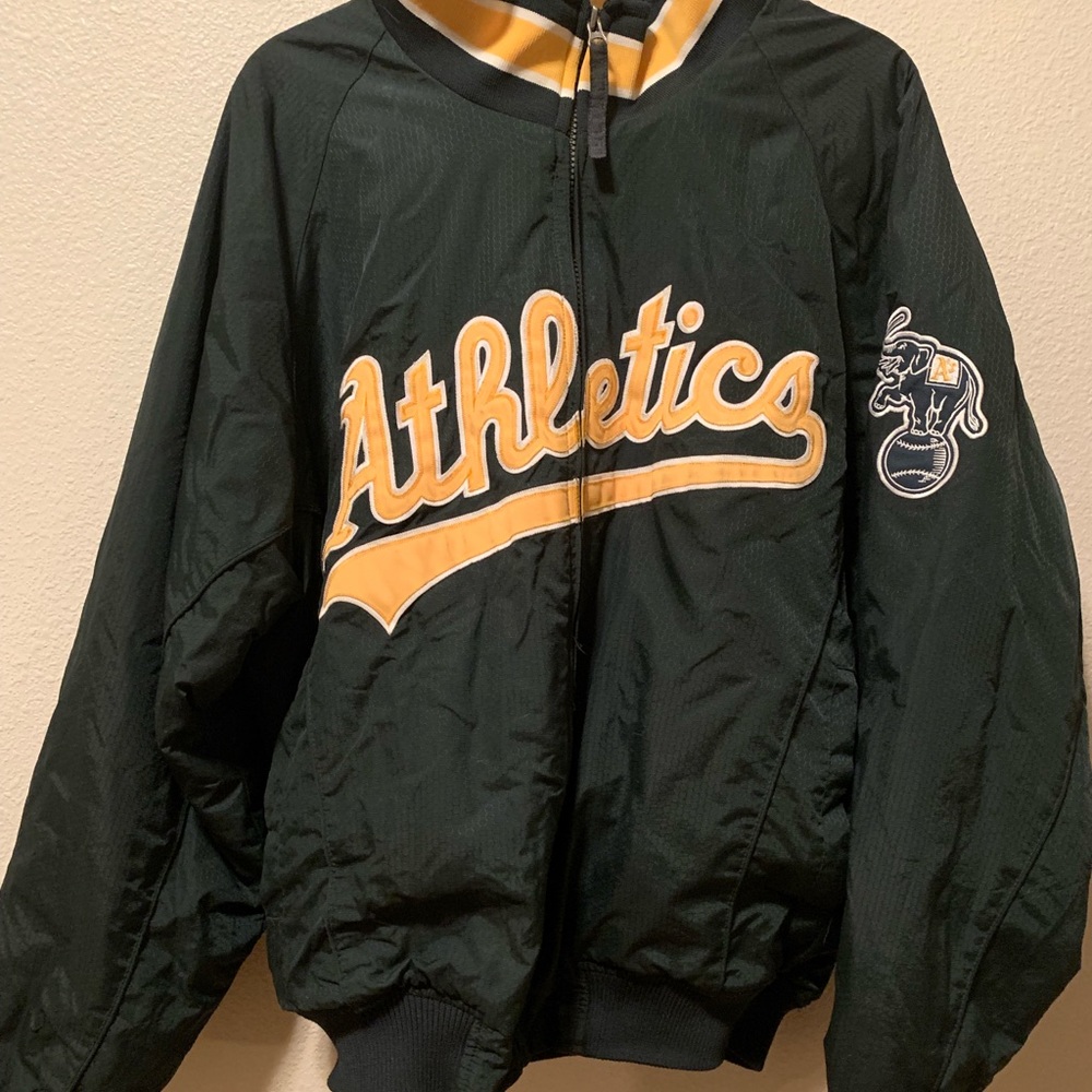 Fleece Lined Oakland Athletics Jacket